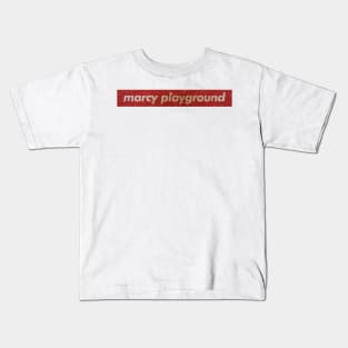 Marcy Playground - SIMPLE RED VINTAGE Kids T-Shirt